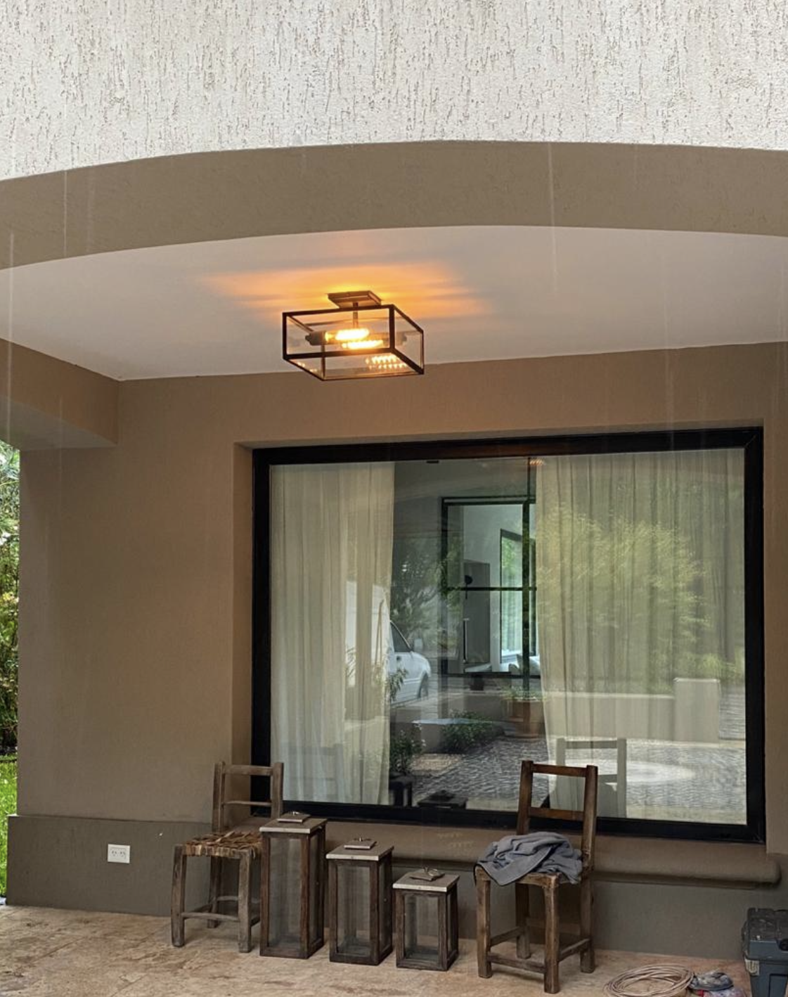 PLAFÓN HIERRO Y VIDRIO - Imagen 2